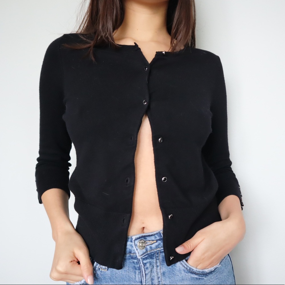 Black Cardigan by Express